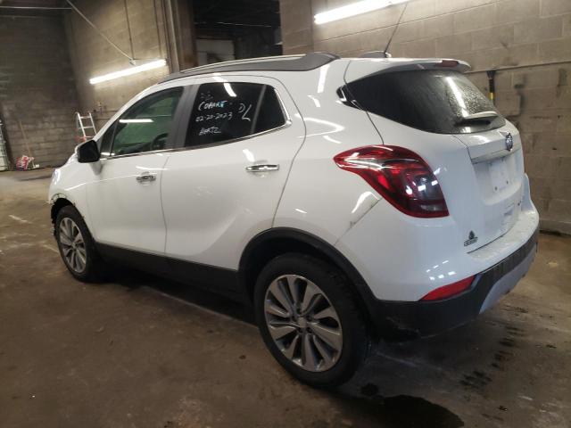 KL4CJASB8KB739746 - 2019 BUICK ENCORE PREFERRED WHITE photo 2