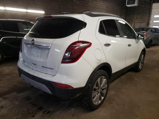 KL4CJASB8KB739746 - 2019 BUICK ENCORE PREFERRED Ақ фото 3