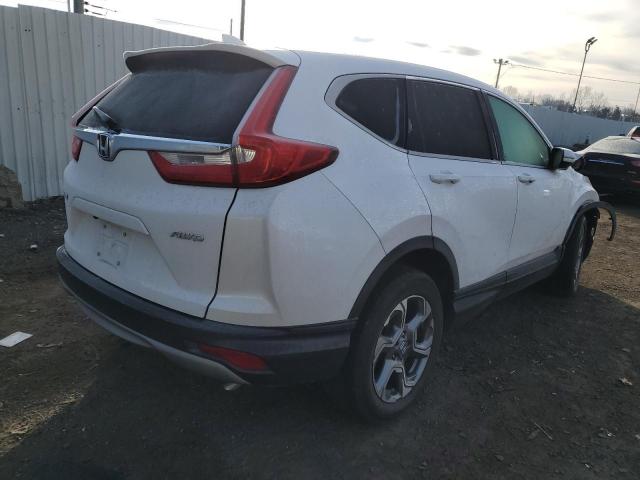 5J6RW2H57KL008223 - 2019 HONDA CR-V EX WHITE photo 3