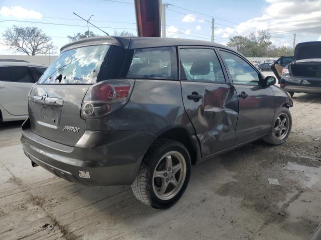2T1KR32E88C708121 - 2008 TOYOTA COROLLA MA XR GRAY photo 3