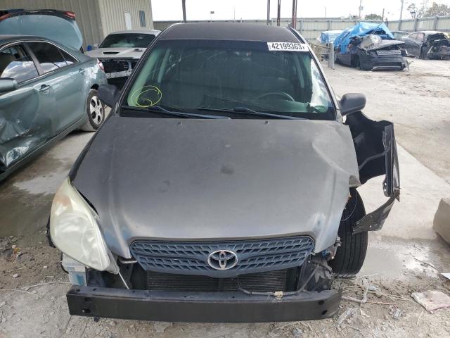 2T1KR32E88C708121 - 2008 TOYOTA COROLLA MA XR GRAY photo 5