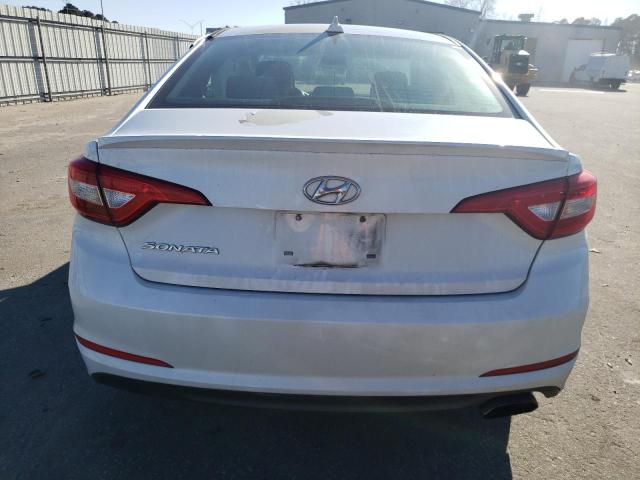 5NPE24AFXHH533174 - 2017 HYUNDAI SONATA SE WHITE photo 6