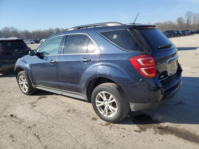 2GNFLFEK3H6221911 - 2017 CHEVROLET EQUINOX LT BLUE photo 2