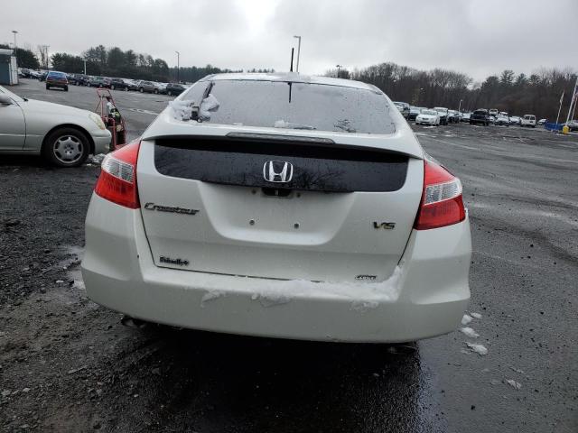 5J6TF2H53CL007206 - 2012 HONDA CROSSTOUR EXL WHITE photo 6