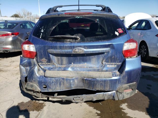 JF2GPABCXG8258580 - 2016 SUBARU CROSSTREK PREMIUM BLUE photo 6