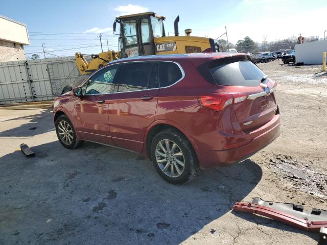 LRBFX2SA3KD002133 - 2019 BUICK ENVISION ESSENCE RED photo 2