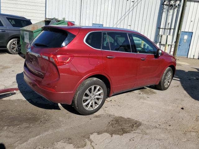 LRBFX2SA3KD002133 - 2019 BUICK ENVISION ESSENCE RED photo 3