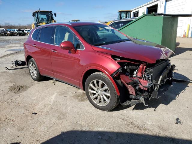 LRBFX2SA3KD002133 - 2019 BUICK ENVISION ESSENCE RED photo 4