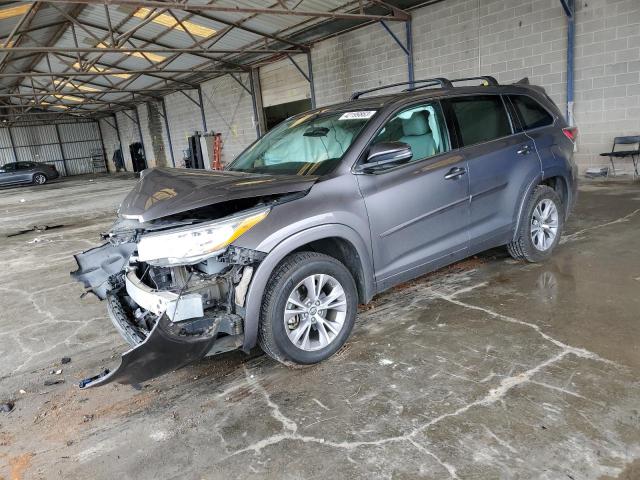 5TDZKRFH9GS170013 - 2016 TOYOTA HIGHLANDER LE GRAY photo 1