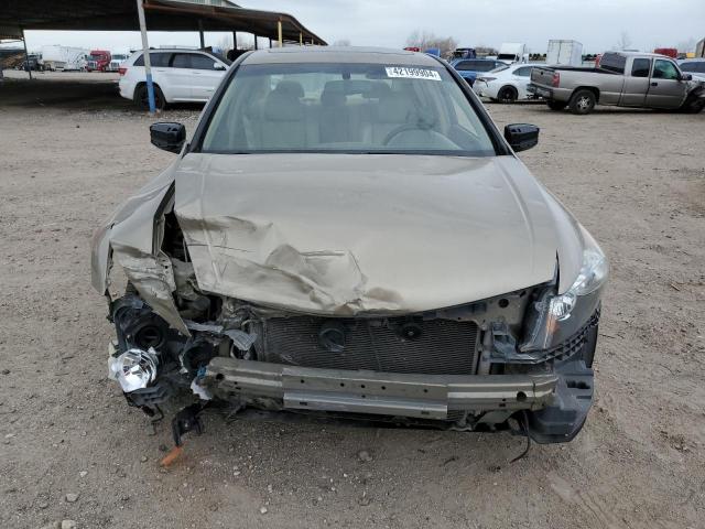 1HGCP36889A023851 - 2009 HONDA ACCORD EXL GOLD photo 5