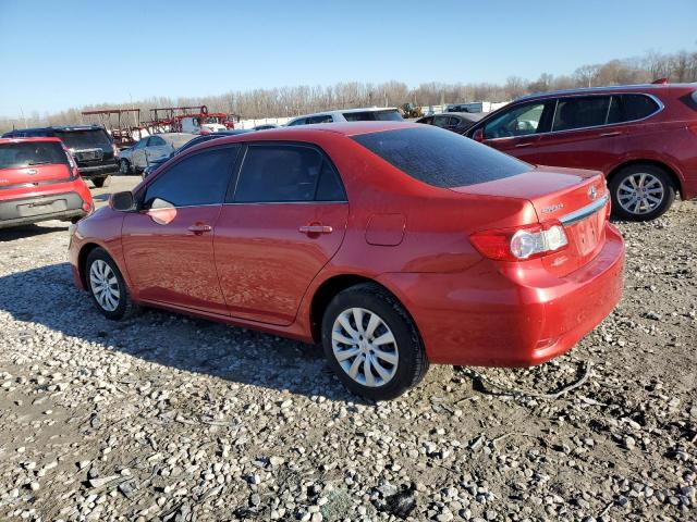 2T1BU4EE7DC977849 - 2013 TOYOTA COROLLA BASE RED photo 2