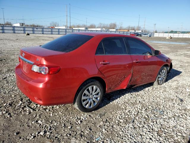 2T1BU4EE7DC977849 - 2013 TOYOTA COROLLA BASE RED photo 3