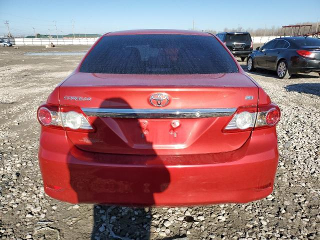 2T1BU4EE7DC977849 - 2013 TOYOTA COROLLA BASE RED photo 6