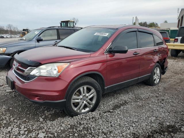 5J6RE3H51BL017590 - 2011 HONDA CR-V EX BURGUNDY photo 1