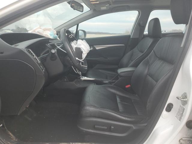 19XFB2F97FE036807 - 2015 HONDA CIVIC EXL თეთრი ფოტო 7