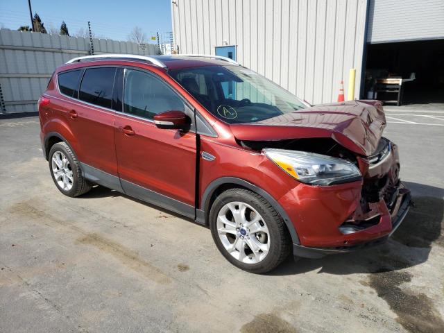 1FMCU9JX4EUC93009 - 2014 FORD ESCAPE TITANIUM RED photo 4