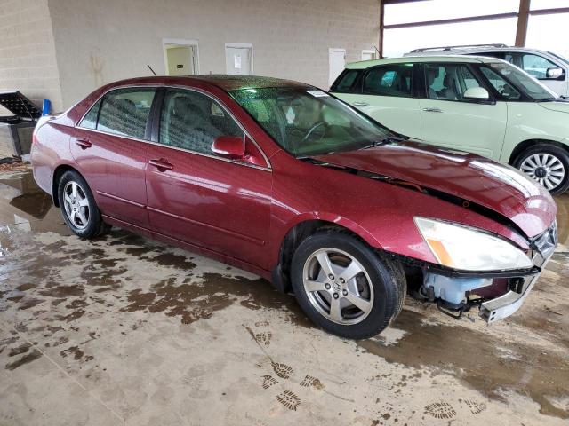 JHMCN36566C001002 - 2006 HONDA ACCORD HYBRID MAROON photo 4