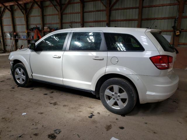 3C4PDCAB0GT108085 - 2016 DODGE JOURNEY SE WHITE photo 2