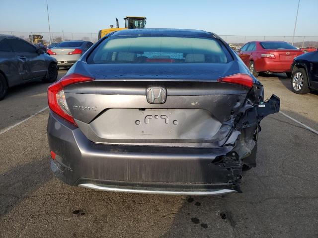 2HGFC2F62LH554019 - 2020 HONDA CIVIC LX GRAY photo 6