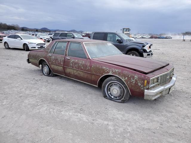 1L69JAJ167340 - 1980 CHEVROLET IMPALA MAROON photo 4