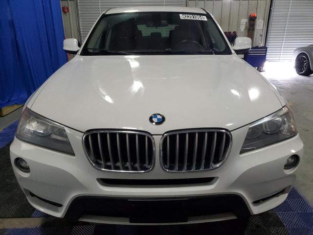 5UXWX9C54D0A19045 - 2013 BMW X3 XDRIVE28I WHITE photo 5
