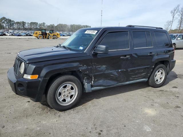 1J8FT28088D589166 - 2008 JEEP PATRIOT SPORT BLACK photo 1