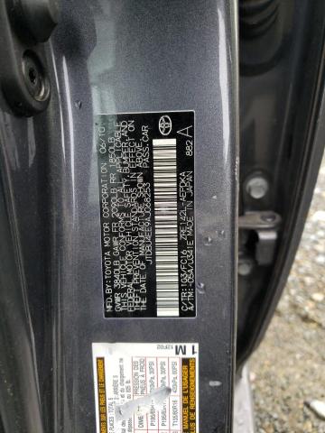 JTDBU4EE9AJ068253 - 2010 TOYOTA COROLLA BASE GRAY photo 13