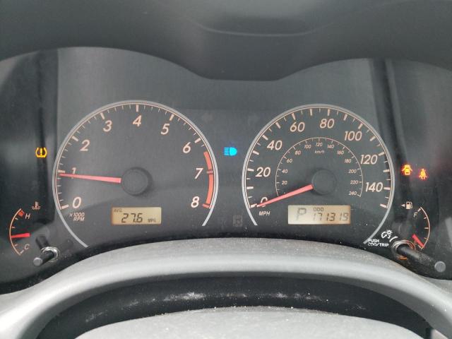 JTDBU4EE9AJ068253 - 2010 TOYOTA COROLLA BASE GRAY photo 9