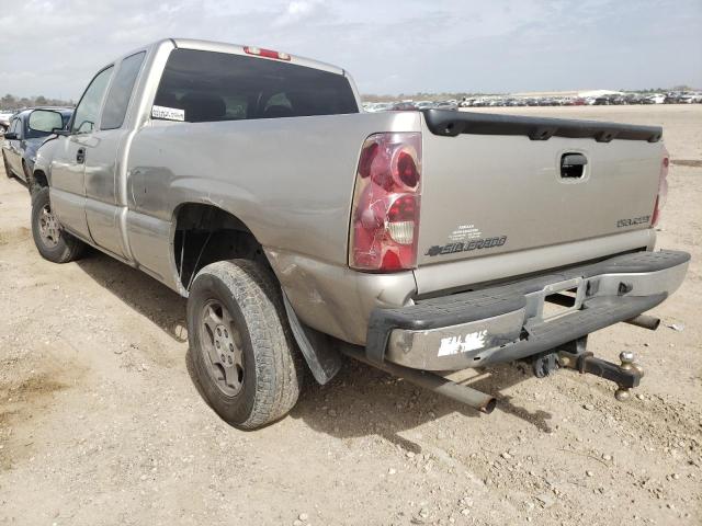 2GCEK19V231102784 - 2003 CHEVROLET SILVERADO K1500 BEIGE photo 2