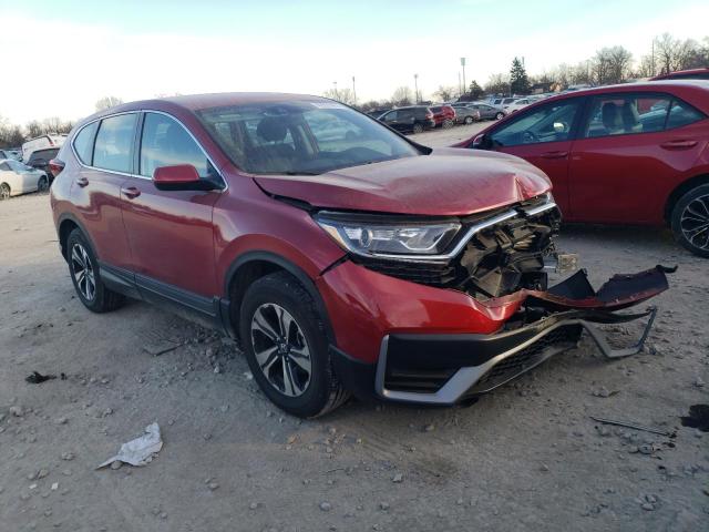 7FARW2H72ME037131 - 2021 HONDA CR-V SE MAROON photo 4