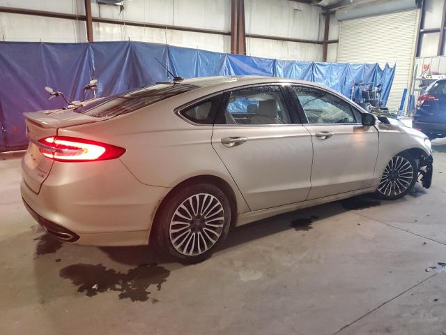 3FA6P0D93JR197137 - 2018 FORD FUSION TITANIUM/PLATINUM BEIGE photo 3