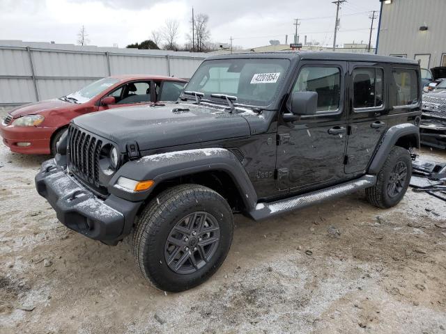 1C4PJXDN9RW164657 - 2024 JEEP WRANGLER SPORT BLACK photo 1