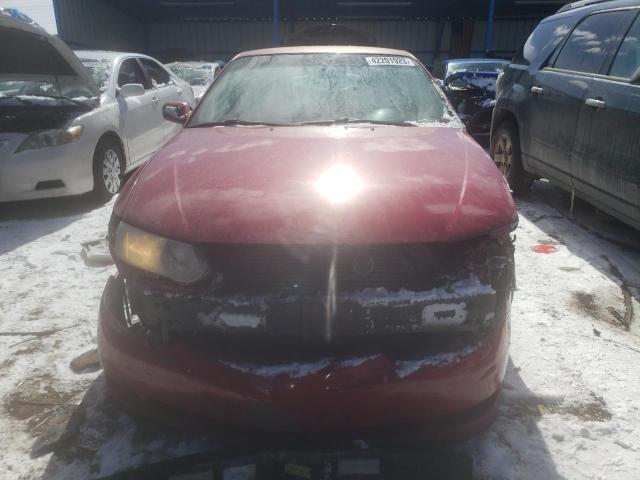2T1CE22P22C000997 - 2002 TOYOTA CAMRY SOLA SE RED photo 5