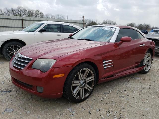 1C3AN69L55X029096 - 2005 CHRYSLER CROSSFIRE LIMITED RED photo 1