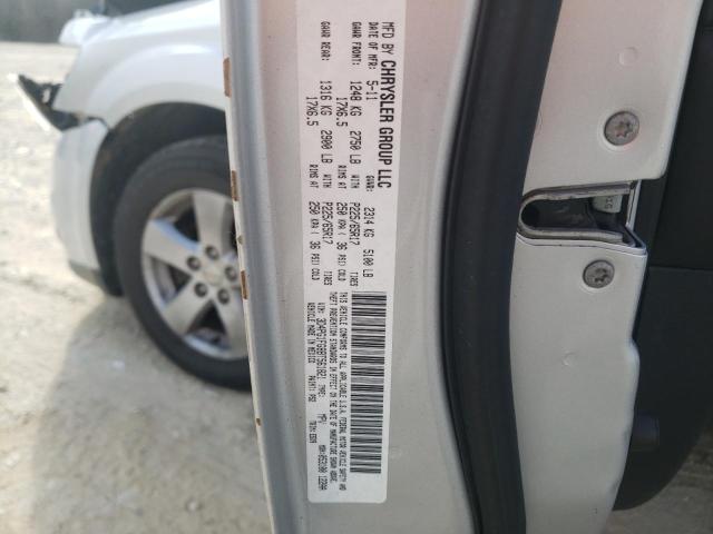 3D4PG1FG8BT561821 - 2011 DODGE JOURNEY MAINSTREET SILVER photo 12