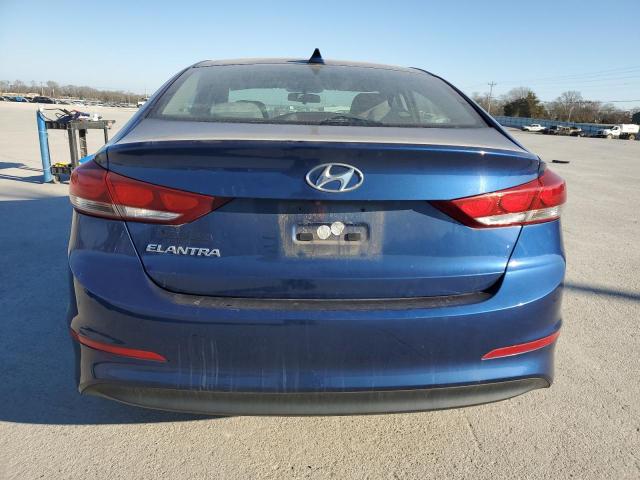 5NPD84LF8JH304263 - 2018 HYUNDAI ELANTRA SEL BLUE photo 6