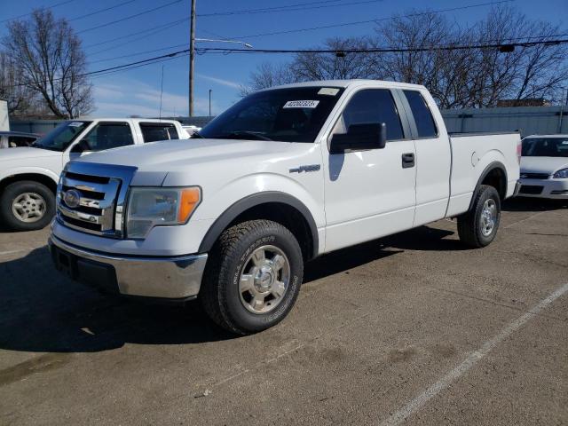 1FTFX1EV8AFC17195 - 2010 FORD F150 SUPER CAB WHITE photo 1