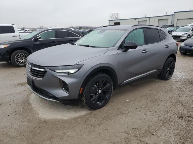 LRBAZLR46MD100165 - 2021 BUICK ENVISION PREFERRED GRAY photo 1