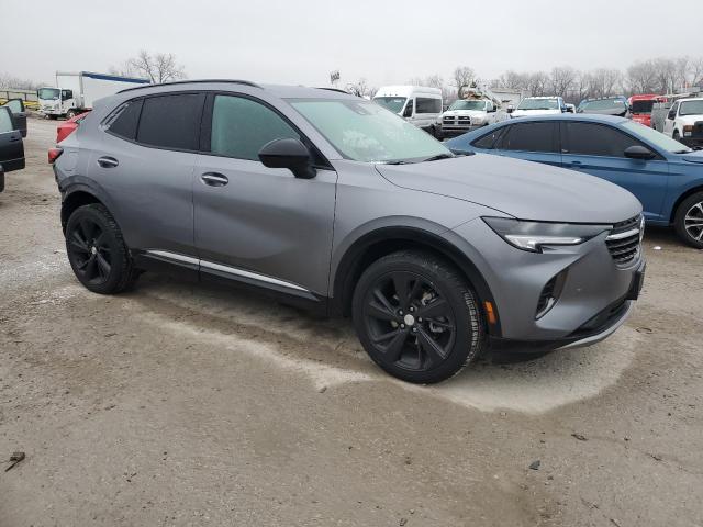 LRBAZLR46MD100165 - 2021 BUICK ENVISION PREFERRED GRAY photo 4