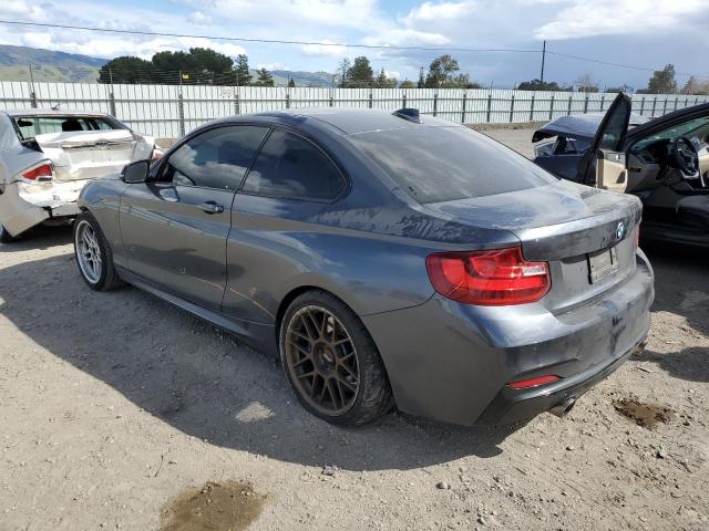 WBA1J7C53EV253371 - 2014 BMW M235I CHARCOAL photo 2