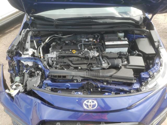 JTDS4MCE7NJ096397 - 2022 TOYOTA COROLLA SE BLUE photo 11