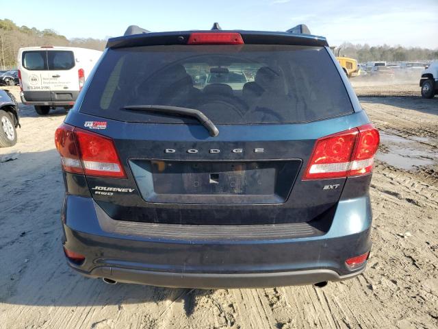 3C4PDDBG0ET104115 - 2014 DODGE JOURNEY SXT BLUE photo 6