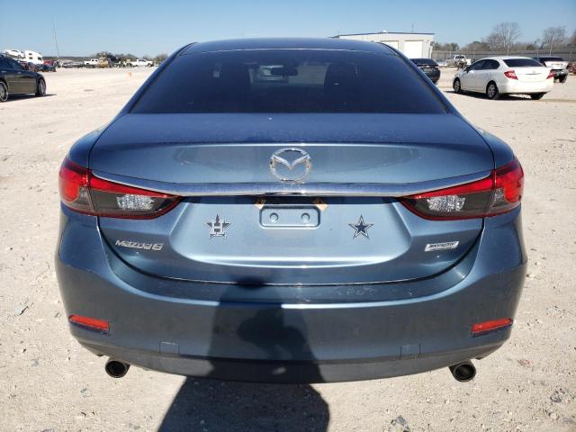 JM1GL1U52H1133771 - 2017 MAZDA 6 SPORT BLUE photo 6