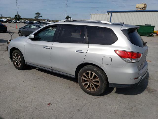 5N1AR2MNXDC647873 - 2013 NISSAN PATHFINDER S SILVER photo 2