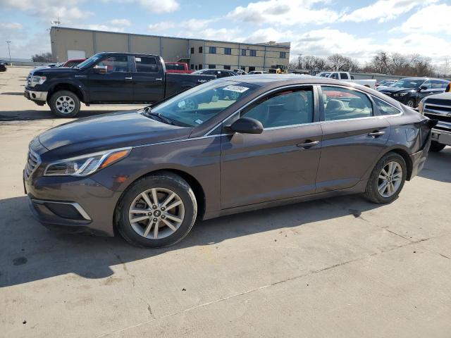 5NPE24AF5HH443639 - 2017 HYUNDAI SONATA SE GRAY photo 1