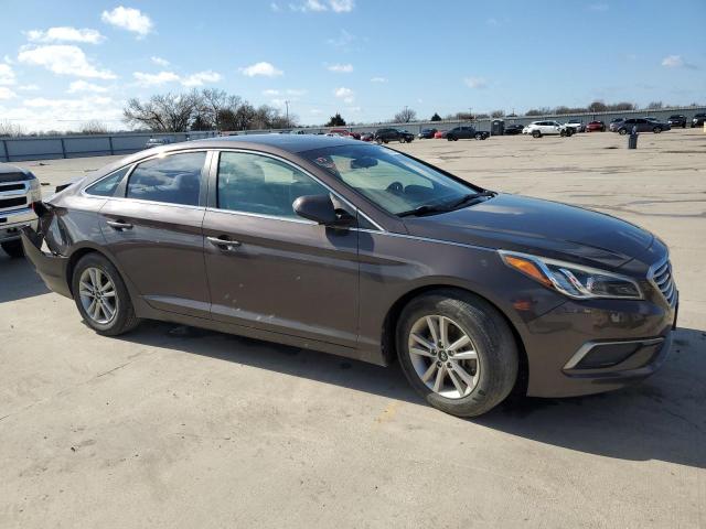 5NPE24AF5HH443639 - 2017 HYUNDAI SONATA SE GRAY photo 4