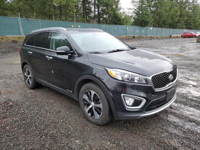 5XYPHDA54JG386460 - 2018 KIA SORENTO EX BLACK photo 4