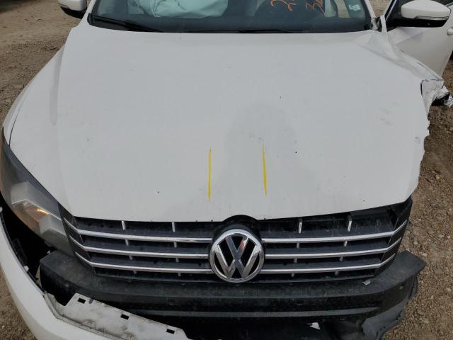 1VWBV7A34FC021627 - 2015 VOLKSWAGEN PASSAT SE WHITE photo 11