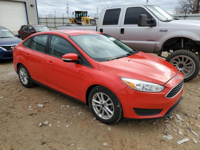 1FADP3F27HL266512 - 2017 FORD FOCUS SE RED photo 4