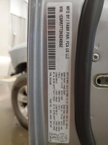 1C6RR7TT3NS240562 - 2022 RAM 1500 CLASS SLT ნაცრისფერი ფოტო 12